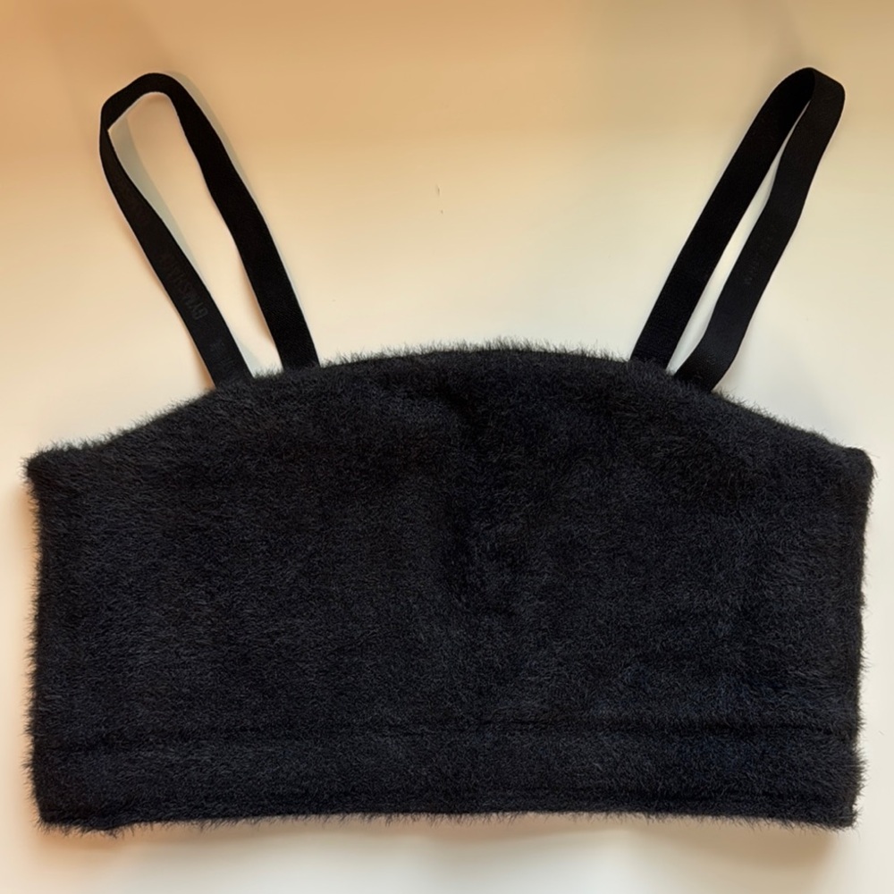 GSxWhitney Simmons Fuzzy Sports Bra